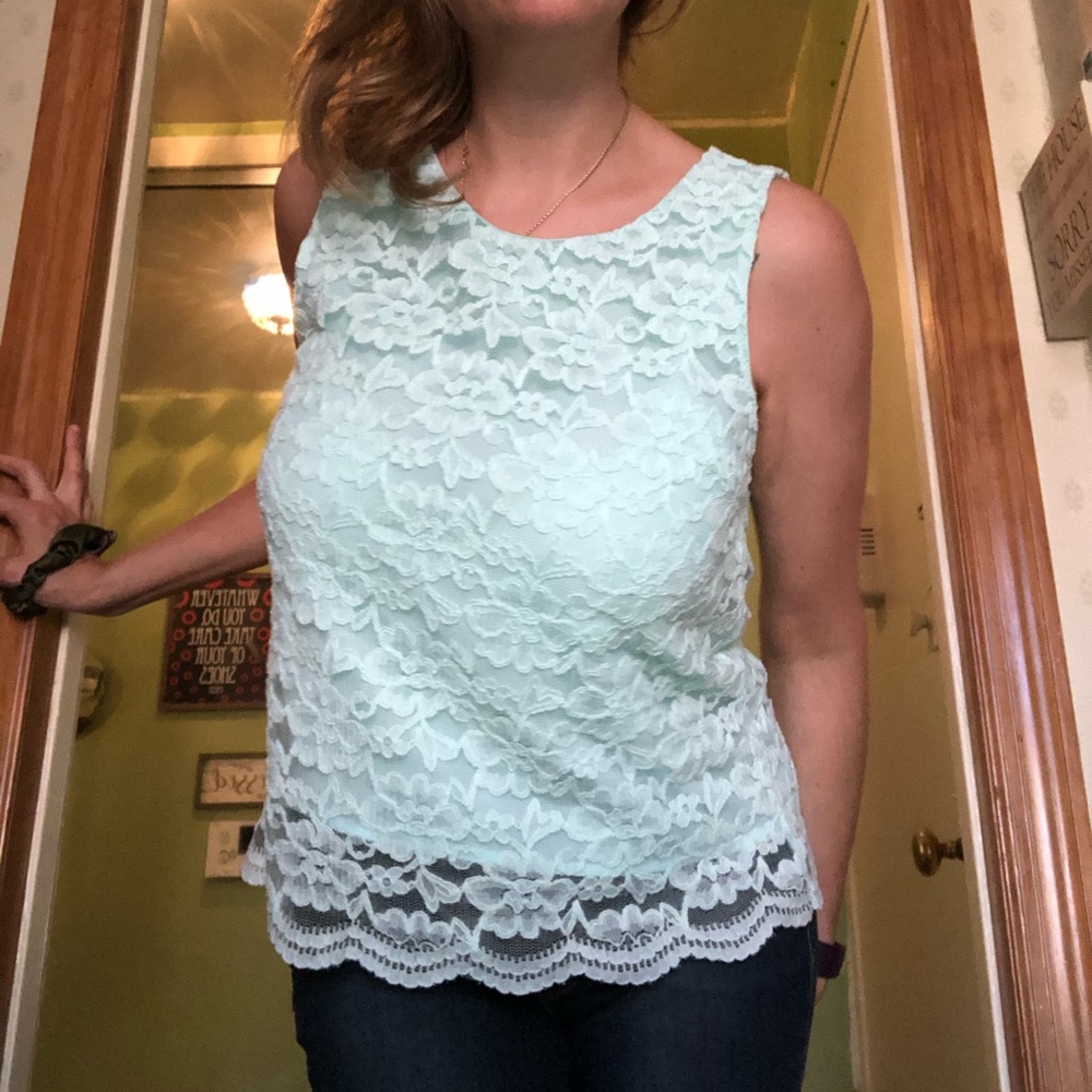 Lace Tank Top